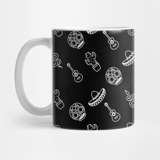 Mexican Pattern Design White Mug